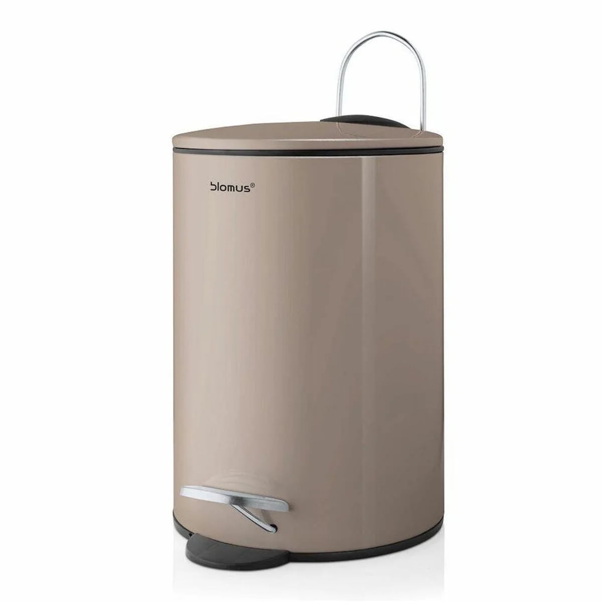 blomus TUBO Kosmetikeimer, elegantes Design, leises Schließen, herausnehmbarer Eimer