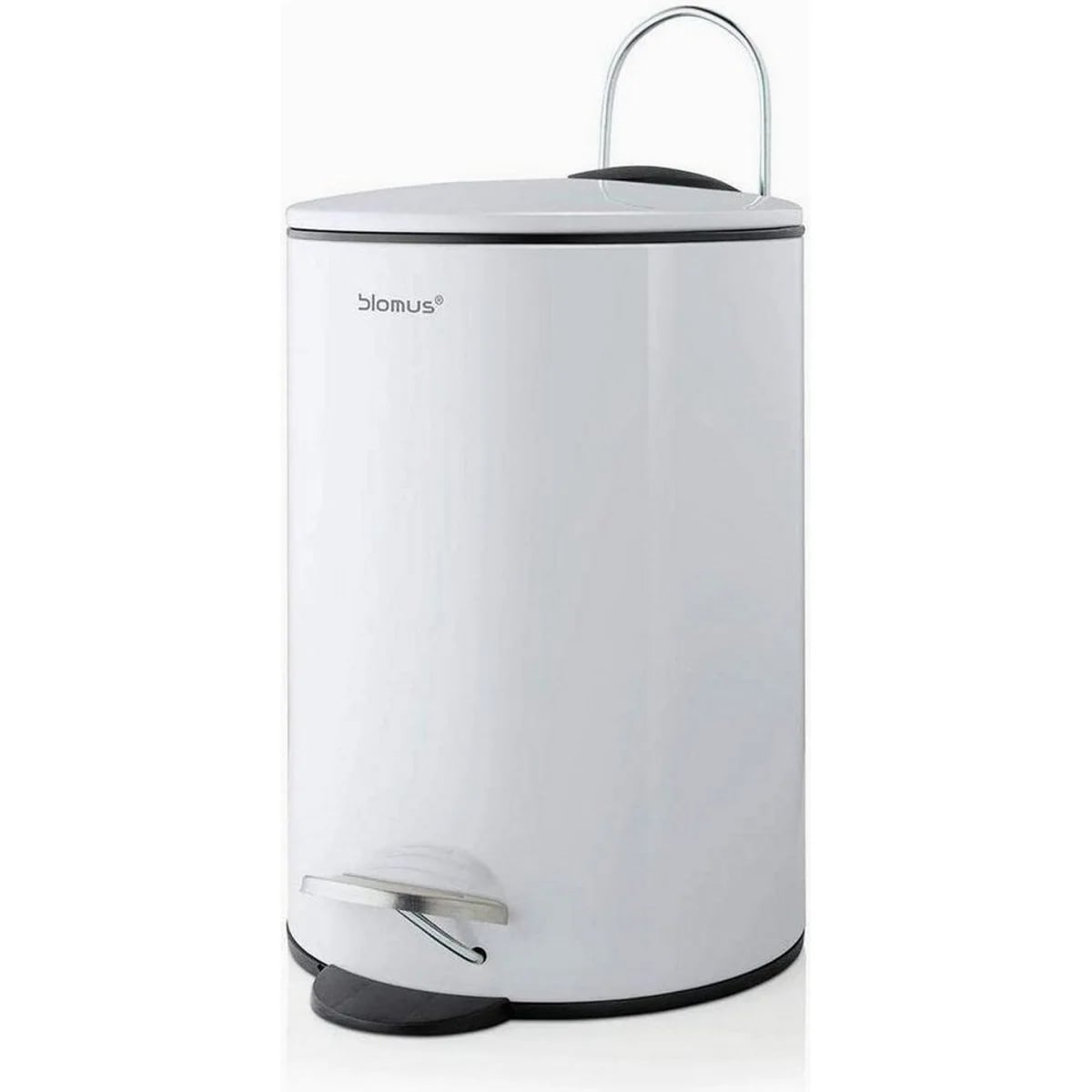 blomus Treteimer Tubo, 3 Liter Volumen, hygienisch und leise — ideal für Küche und Bad