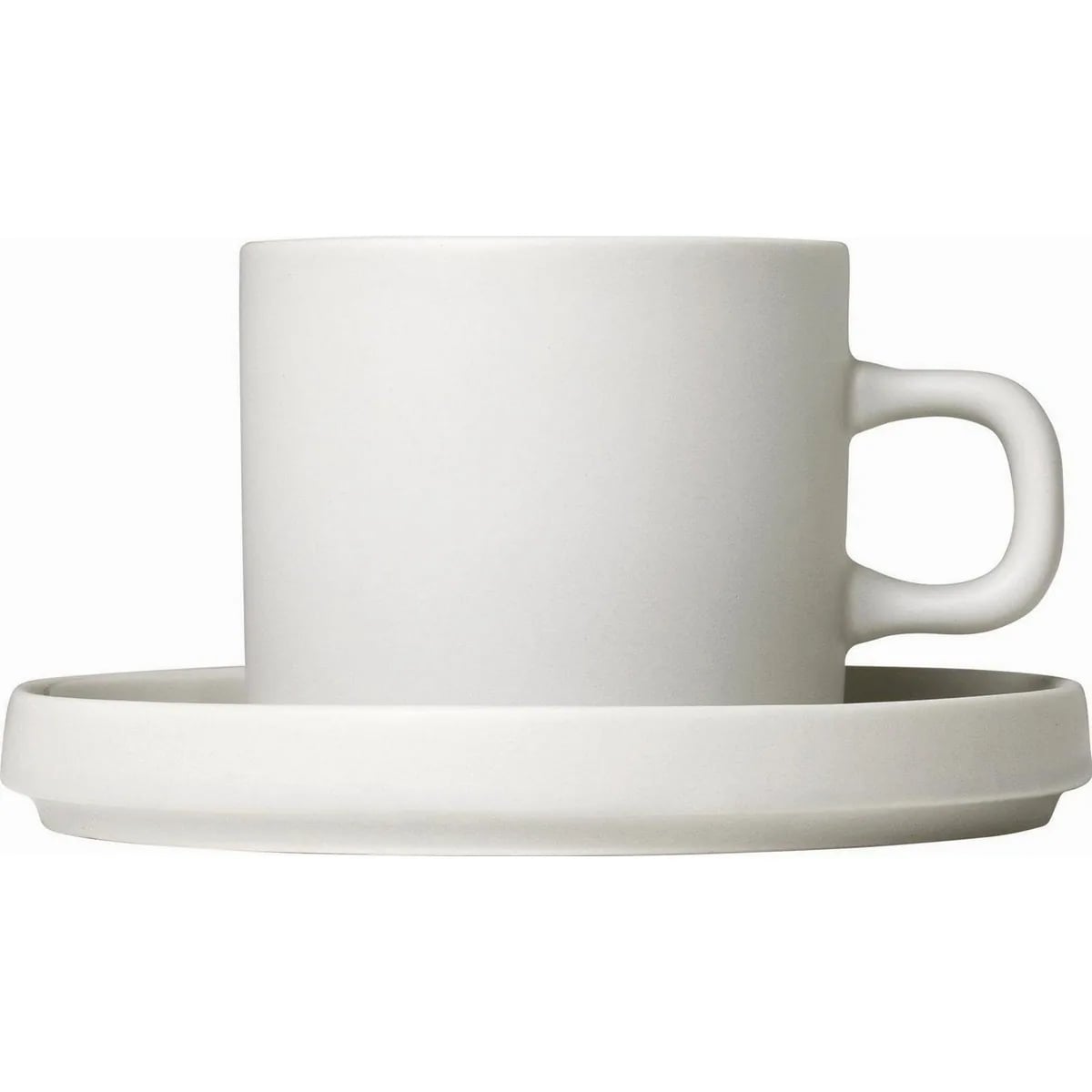blomus PILAR Tasse, 4-teilig, stilvolles Keramik-Set für Kaffee