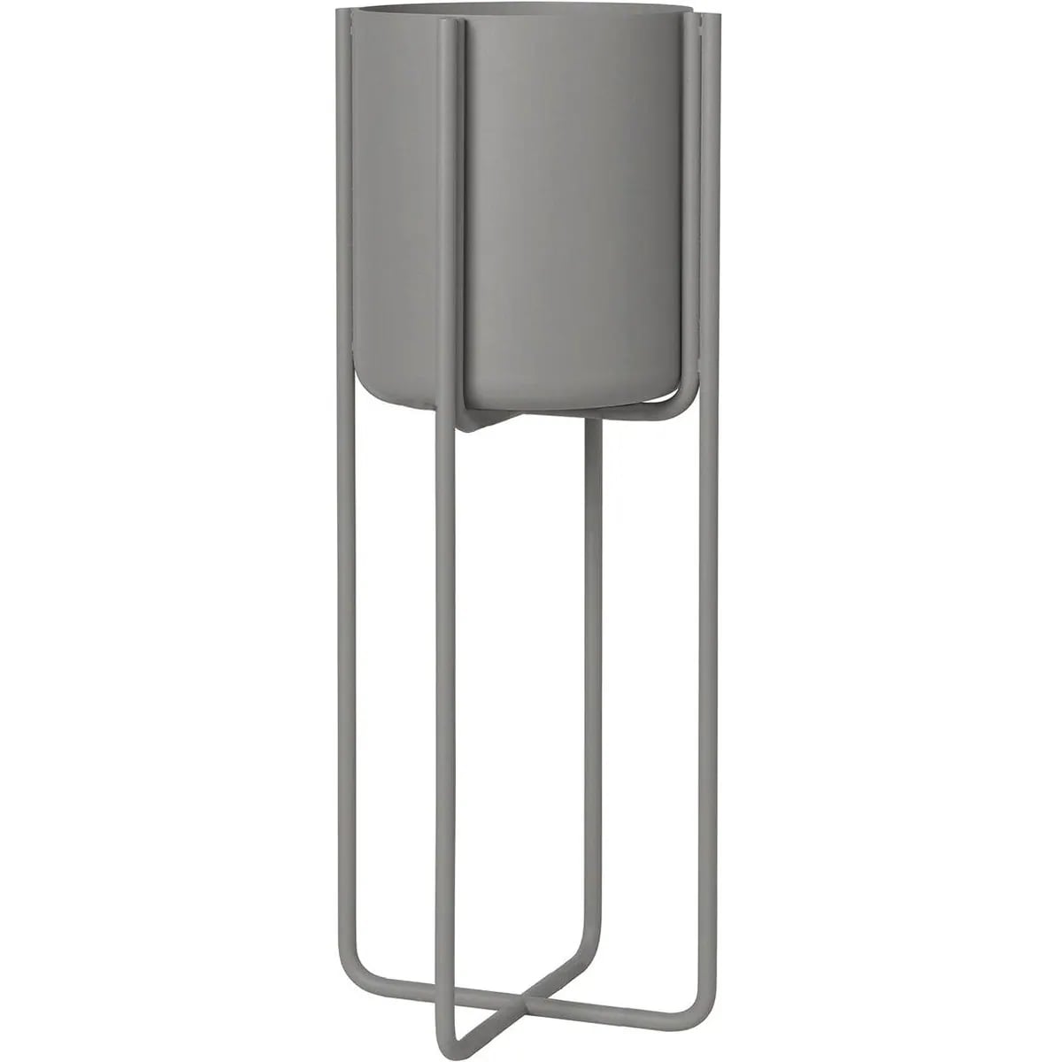 blomus KENA Übertopf mit Gestell, elegantes Design, stabile Konstruktion, vielseitig einsetzbar
