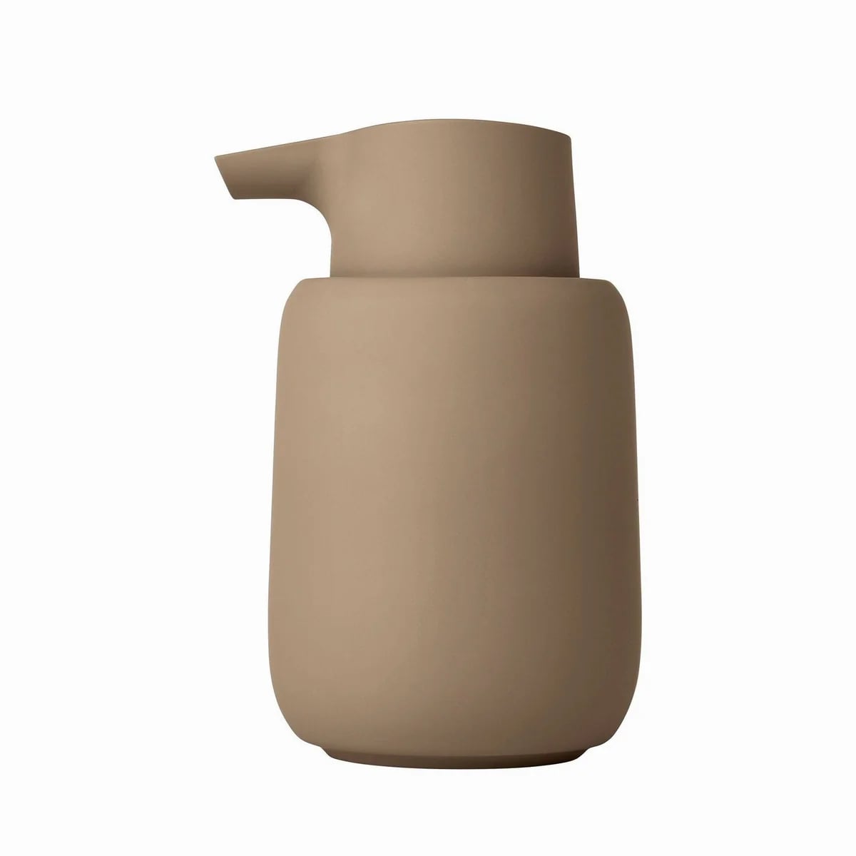 blomus SONO Seifenspender, elegantes Design, 250ml, Soft-Touch Oberfläche