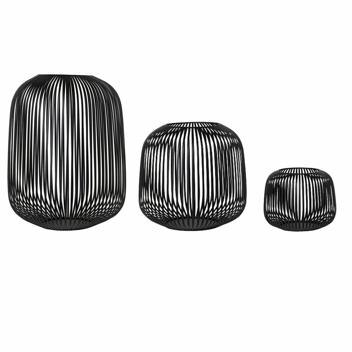 blomus LITO Windlicht 3er Set, vielseitige Laterne in 3 Größen