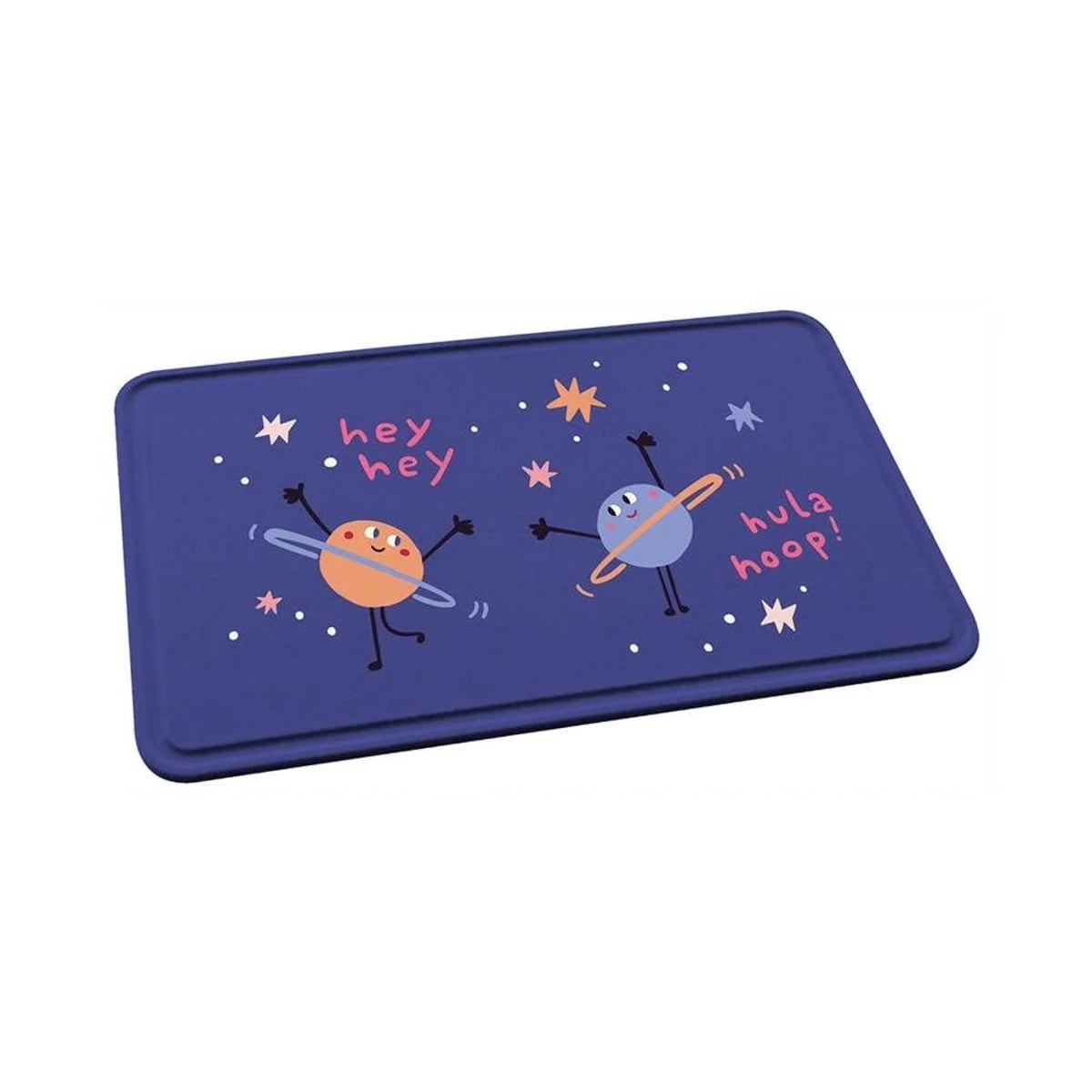 koziol Connect Board Space, robustes Frühstücksbrettchen aus Biozirkulärem Kunststoff