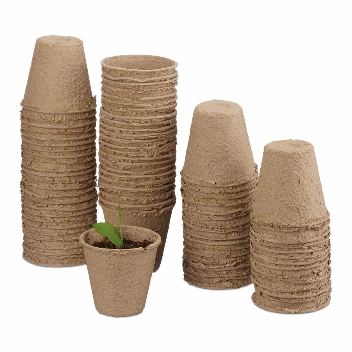 Relaxdays Anzuchttöpfe 240 Stück, ideal für Gemüse und Kräuter