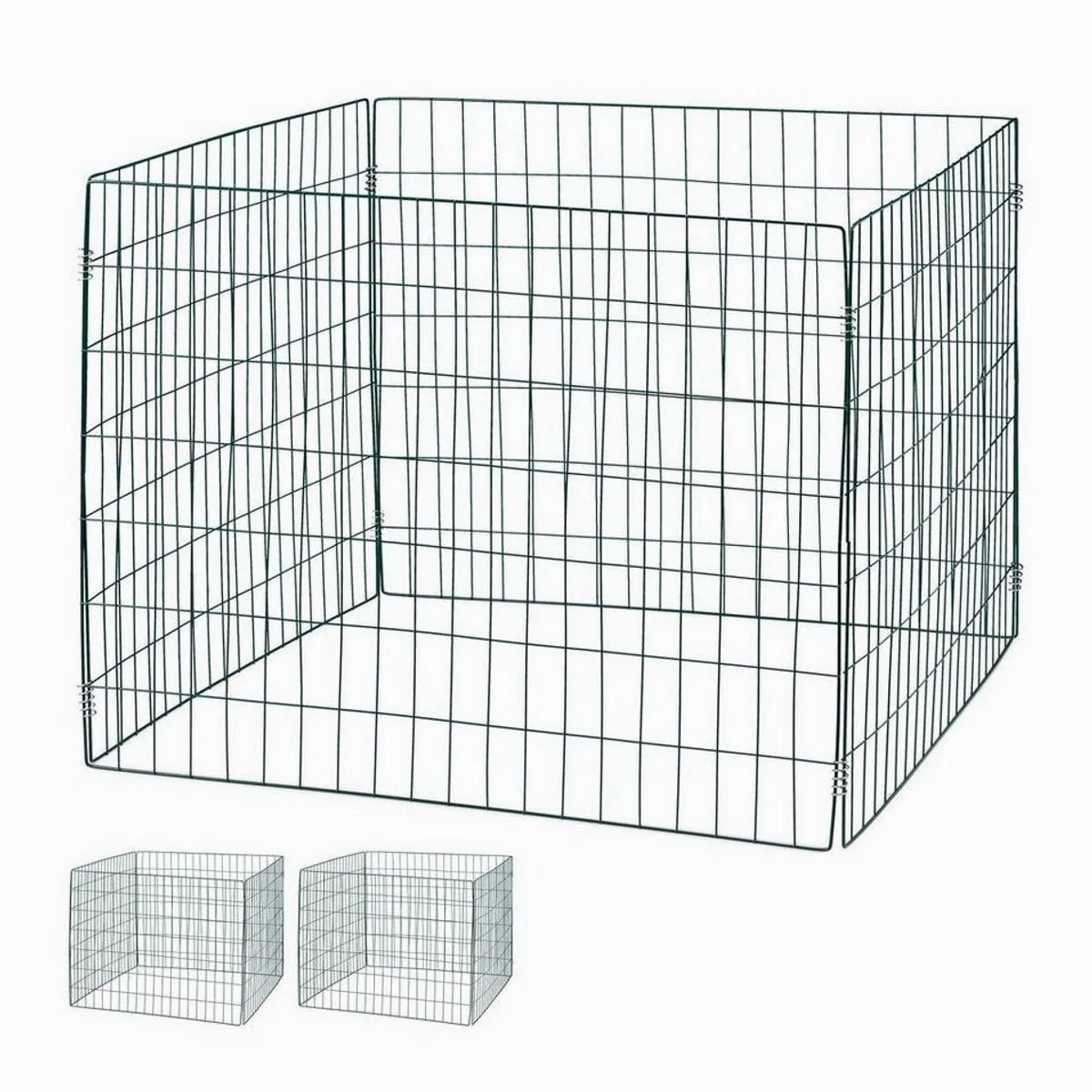 Relaxdays Komposter Metall 3er Set, 560 l Volumen, einfacher Aufbau